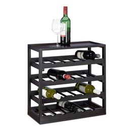 Relaxdays Weinregal Holz