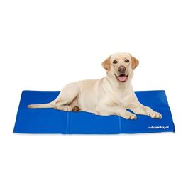 Relaxdays Blaue Kühlmatte für Hunde