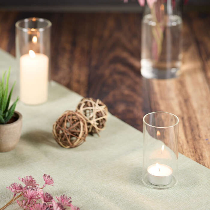 Relaxdays Vasen aus Glas in 4 Größen