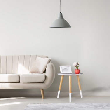 Relaxdays Beistelltisch rund 40 cm