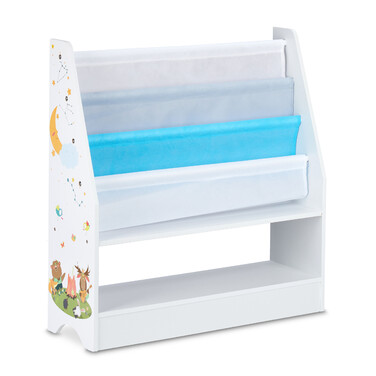 Relaxdays Kinderregal mit 2 Boxen & 3 Hängefächern