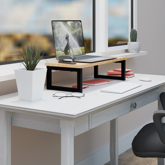 Relaxdays Monitorständer im Industrial-Design