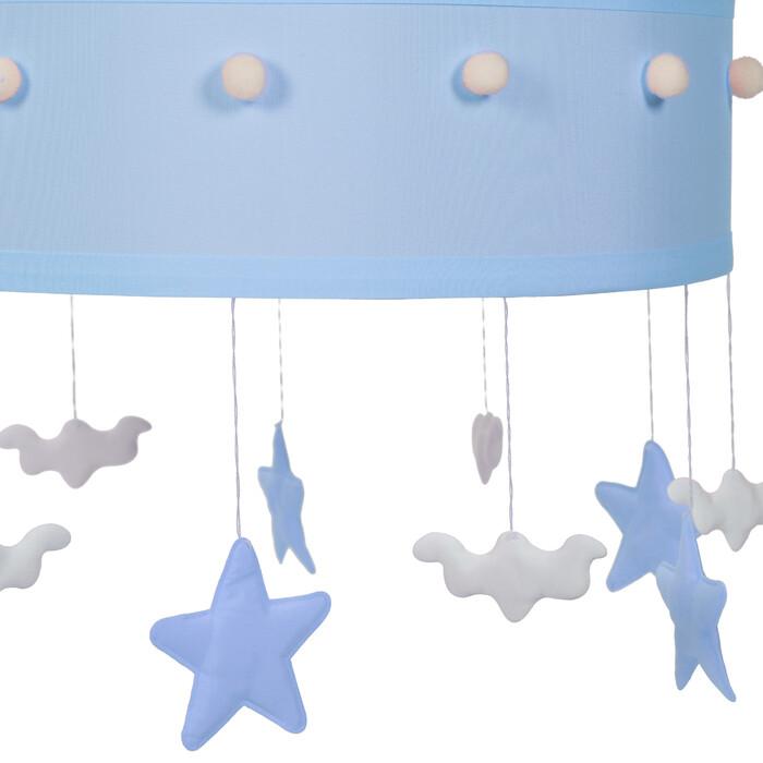 Relaxdays Hängelampe Kinderzimmer Himmel