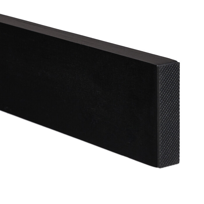 Relaxdays 4er Set Schubladentrenner in Schwarz