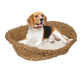 Relaxdays Tierbett für Hunde und Katzen