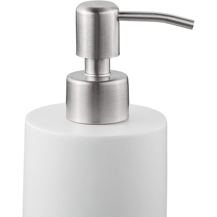 Relaxdays Seifenspender, 180 ml, nachfüllbar, Bad, WC, Küche, Flüssigseifenspender