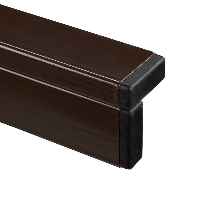 Relaxdays Quadratischer Gartentisch Holzoptik