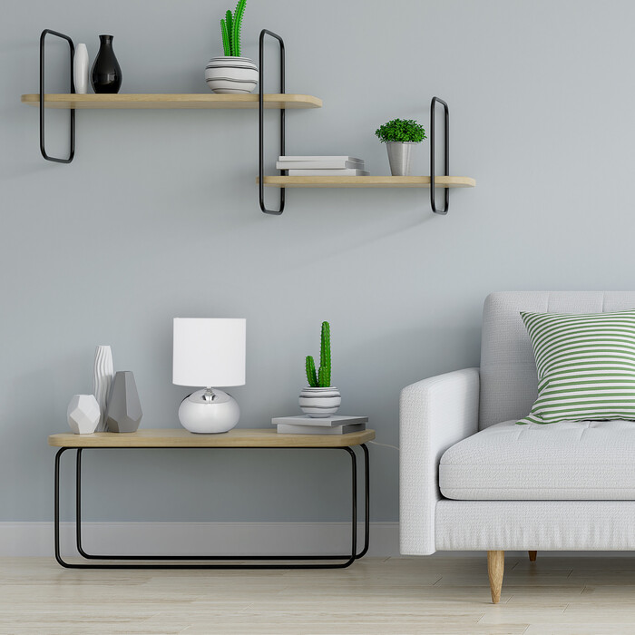 Relaxdays Nachttischlampe Touch