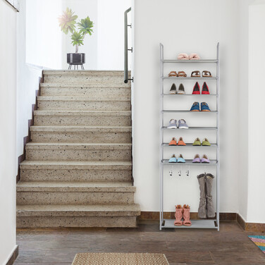 Relaxdays Schuhregal mit 8 Ebenen