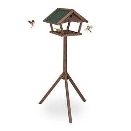 Relaxdays XXL Vogelfutterhaus mit Ständer