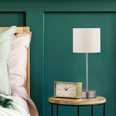 Relaxdays Nachttischlampe Touch Funktion