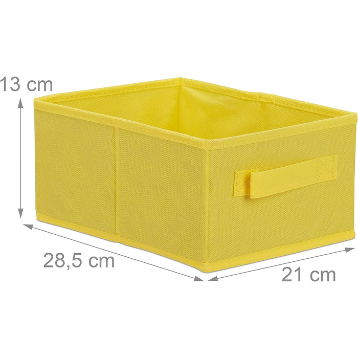 Relaxdays, weiß/bunt Kinderregal mit Boxen, 9 Faltbare Körbe mit Henkeln, Metallrohre, Spielzeug, MDF, HxBxT: 62x63x28cm, Standard