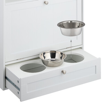 Relaxdays Futterschrank Hunde