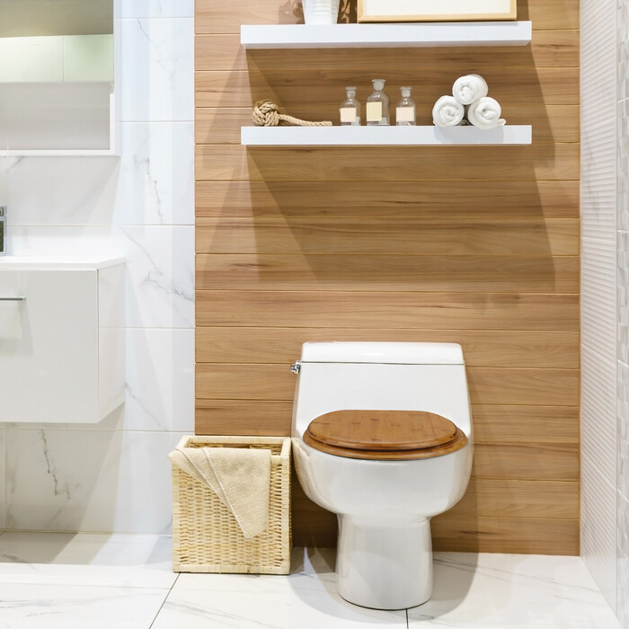 Relaxdays Toilettendeckel mit Absenkautomatik