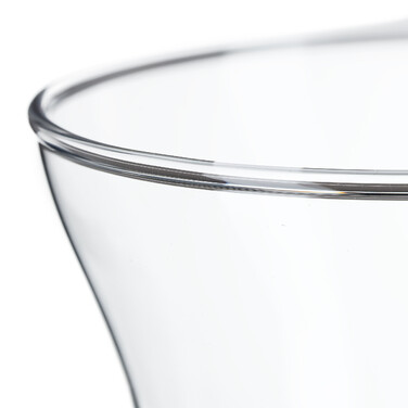 Relaxdays Blumenvase aus Glas