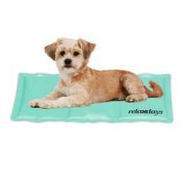 Relaxdays Türkise Kühlmatte für Hunde