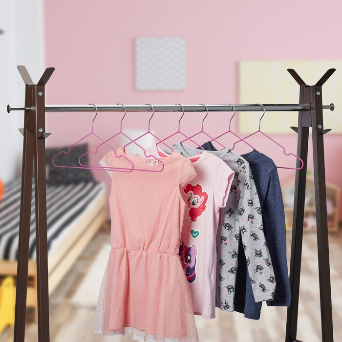 Relaxdays Kinderkleiderbügel 20er Set