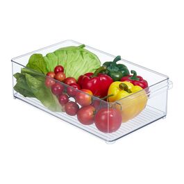 Relaxdays Kühlschrank Organizer mit Griff