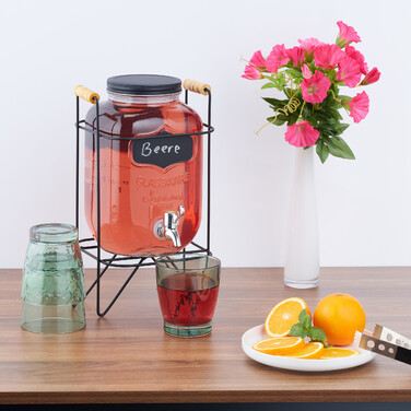 Relaxdays Getränkespender 4 Liter