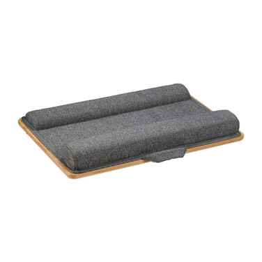 Relaxdays Laptopkissen mit 2 Halterungen