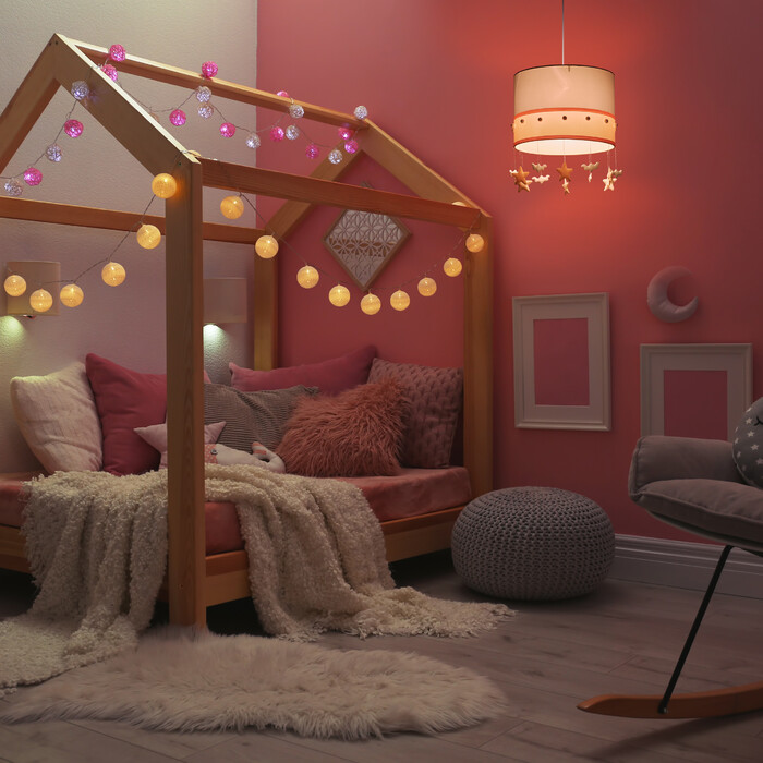 Relaxdays Hängelampe Kinderzimmer Himmel