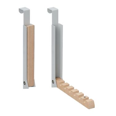 Relaxdays Klappbare Türgarderobe 2er Set