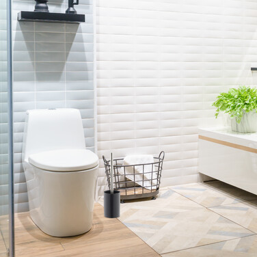Relaxdays WC-Garnitur Keramik