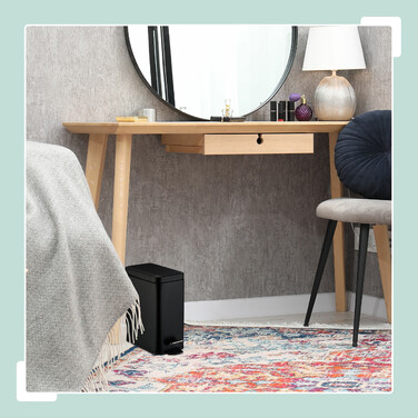 Relaxdays Bad Mülleimer 5 l Softclose