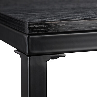 Relaxdays TV Lowboard MDF in Schwarz