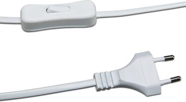 Relaxdays Kinderzimmer Tischlampe, Sterne, E14, runder Stoffschirm, 40 cm, Blau