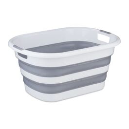 Relaxdays Faltbarer Wäschekorb 35 Liter