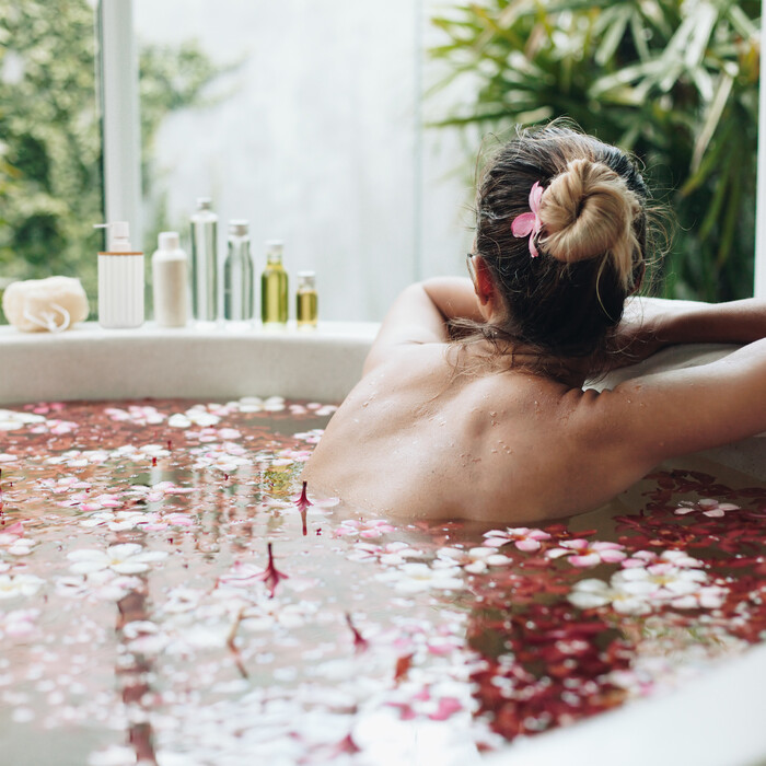 Relaxdays Seifenspender mit Bambus