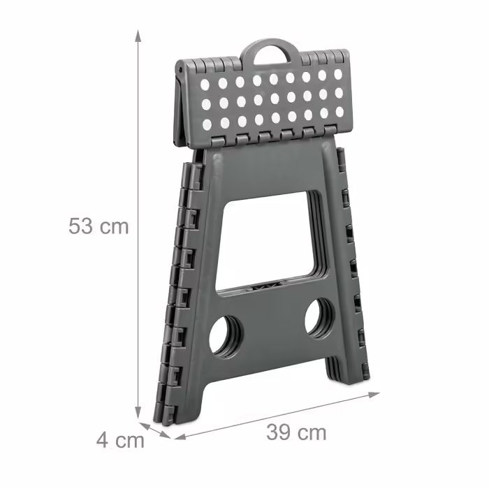 Relaxdays Klapphocker faltbar XL