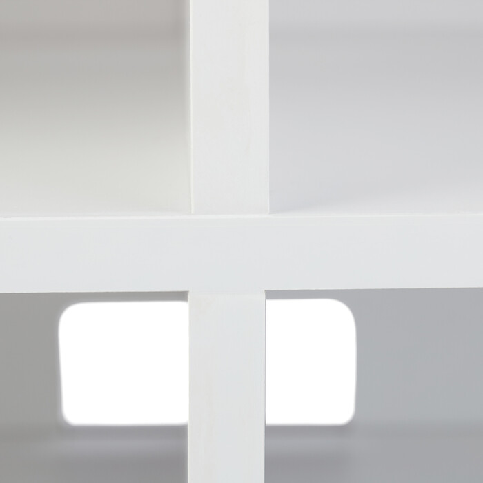 Relaxdays TV Board mit 4 Fächern rollbar