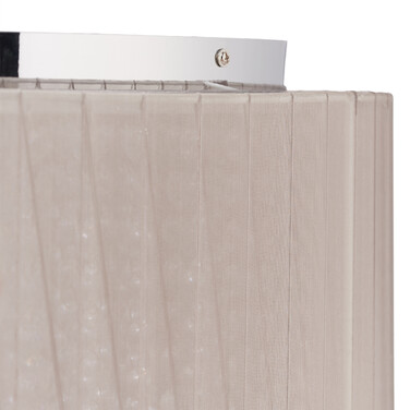Relaxdays Deckenlampe Organza Kristall