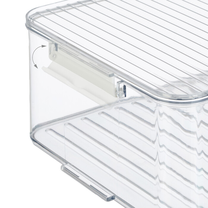 Relaxdays Kühlschrank Organizer 3er Set