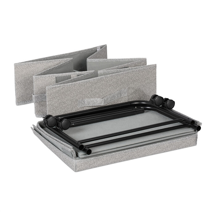 Relaxdays Unterbettkommode mit Rollen 2er Set