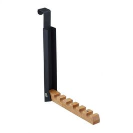 Relaxdays Klappbare Türgarderobe schwarz