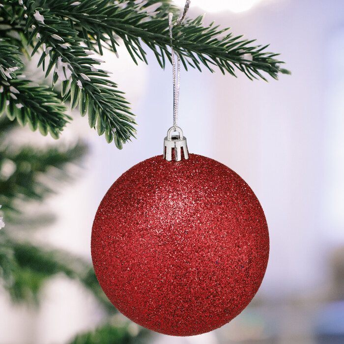 Relaxdays Weihnachtskugeln im 110er Set