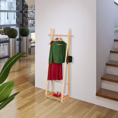 Relaxdays Kleiderständer mit Schubablage