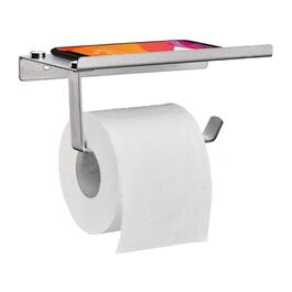 Relaxdays Toilettenpapierhalter mit Ablage