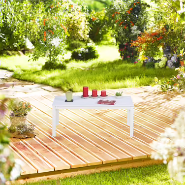 Relaxdays Gartentisch rechteckig