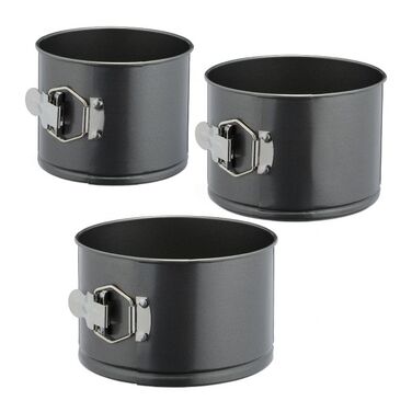 Relaxdays Springform hoch 3er Set
