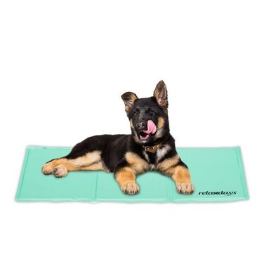 Relaxdays Türkise Kühlmatte für Hunde