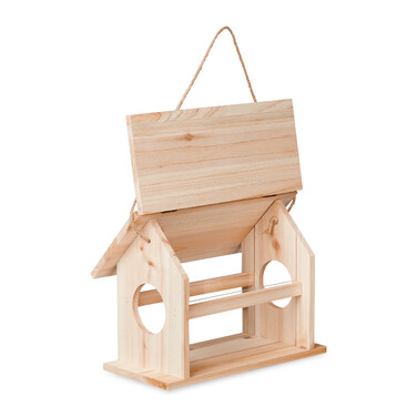Relaxdays Vogelfutterhaus aus Holz