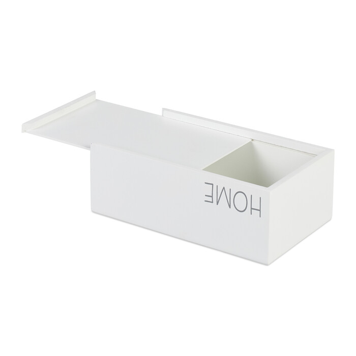 Relaxdays Taschentuchbox 'Home'