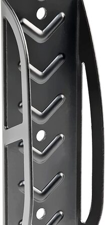 Relaxdays 2er Set Fahrradhalterung, Stahl, Wandmontage, schwarz