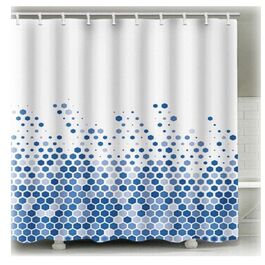 Relaxdays Duschvorhang 180x200 cm mit Motiv